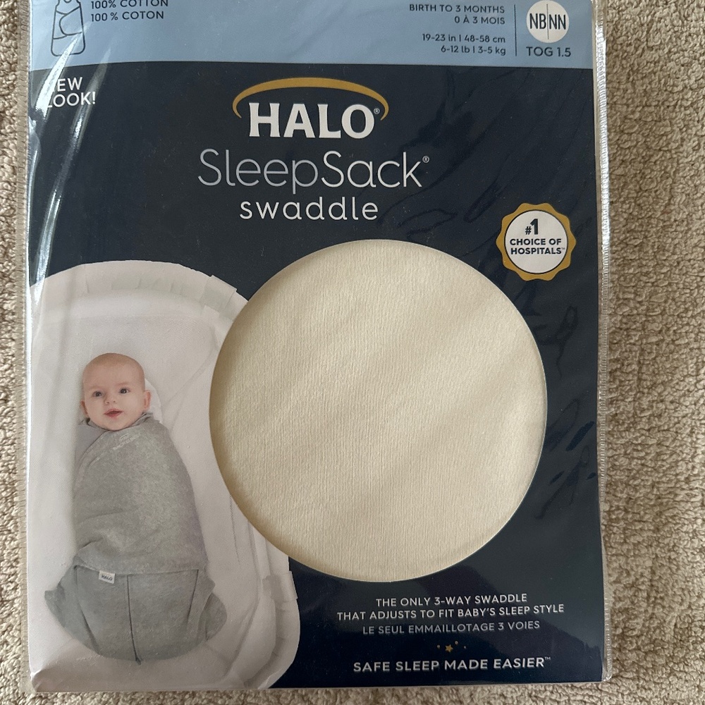 Brand New Newborn Halo Sleep Sack Swaddle